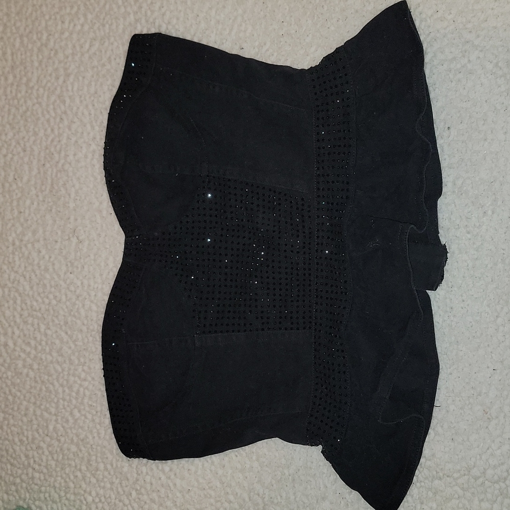 Bling jean top